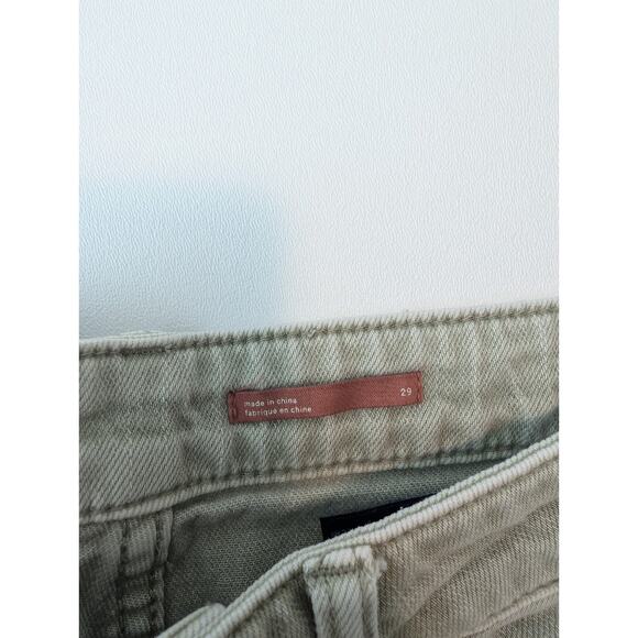 Anthropologie Pilcro Breaker Relaxed Jeans Light Wash Barrel Green Womens Sz 29 - Picture 13 of 16